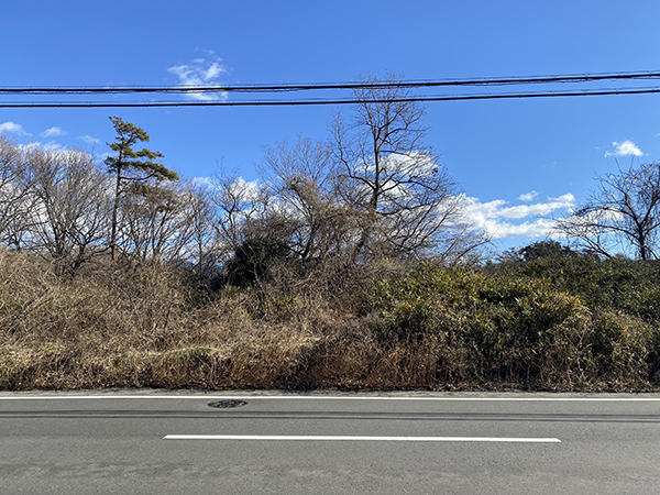 西側から東方向を見たもの。③