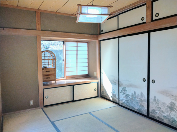 奥の間、6帖の和室