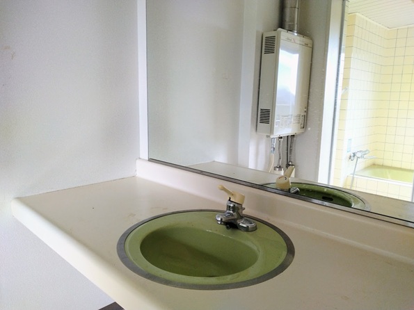 洗面脱衣の様子。