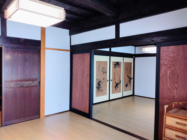 フローリング8帖×2部屋。