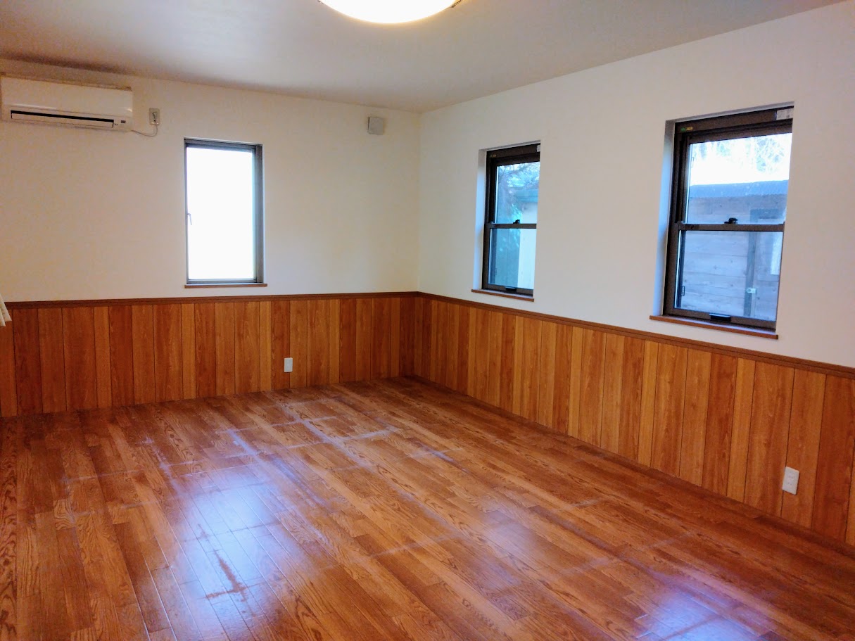 1階、12帖のホビールーム。