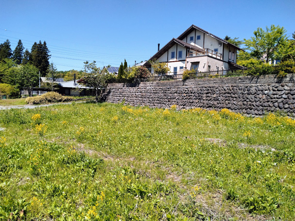 61坪の畑。（A区画）