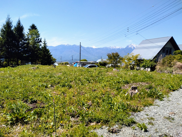68坪の畑。（B区画）